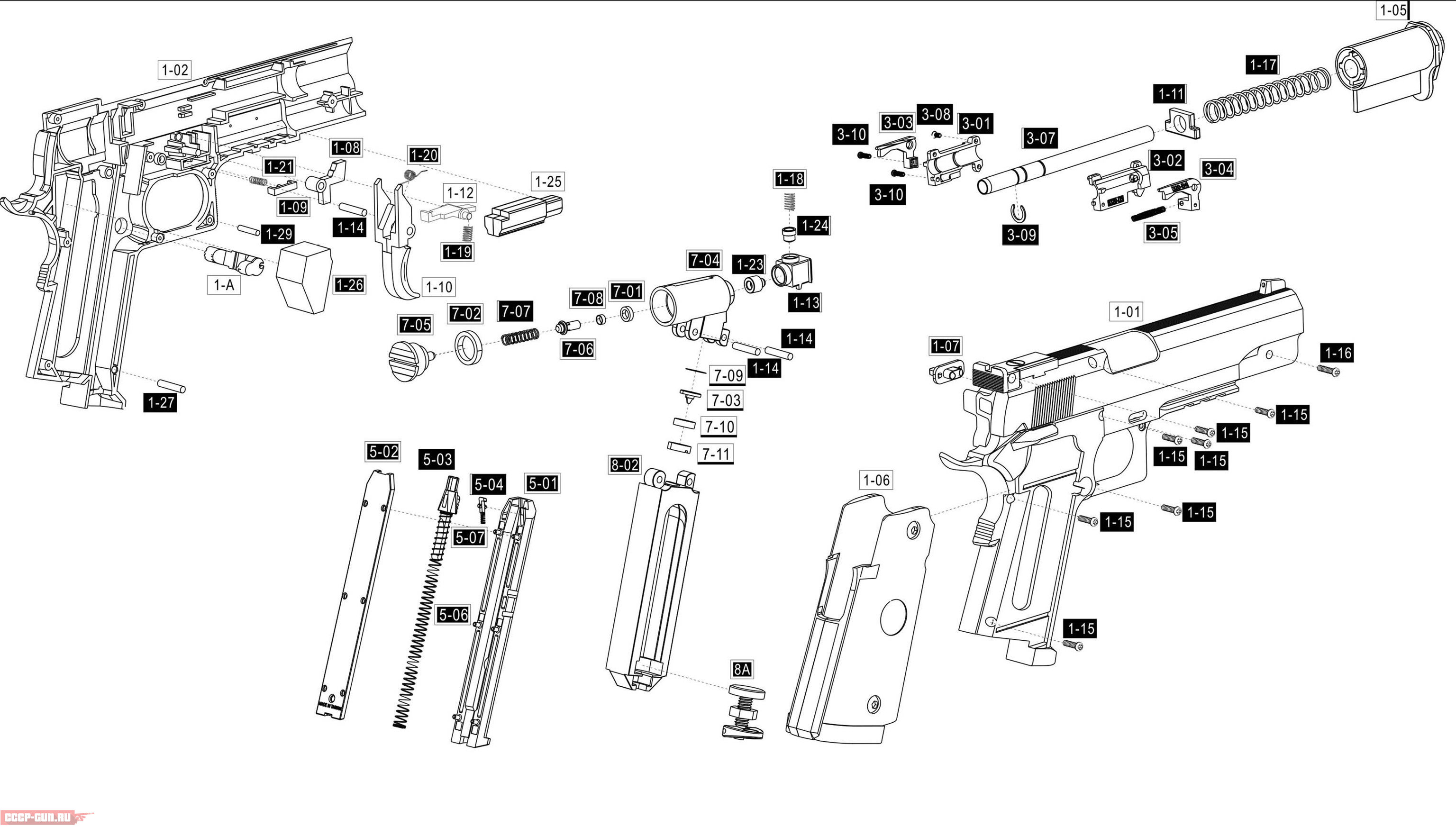 Сборка 7 32. Схема сборки пневматического пистолета сталкер s 84. Схема пневматического пистолета Stalker s 17. Схема пневматического пистолета KWC Beretta. Схема сборки пневматического пистолета сталкер s1911rd.
