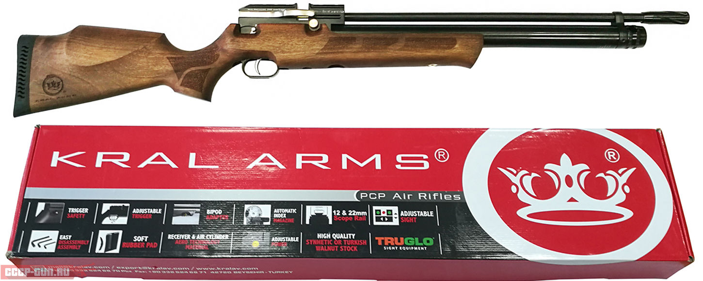 Можно купить пневматическую PCP винтовку Kral Puncher Maxi 3 в интернет магазине