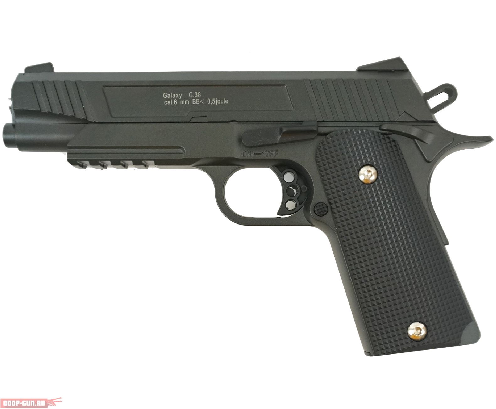 Страйкбольный пистолет Galaxy G.38 (6 мм, Colt 1911) купить. Цена в Москве