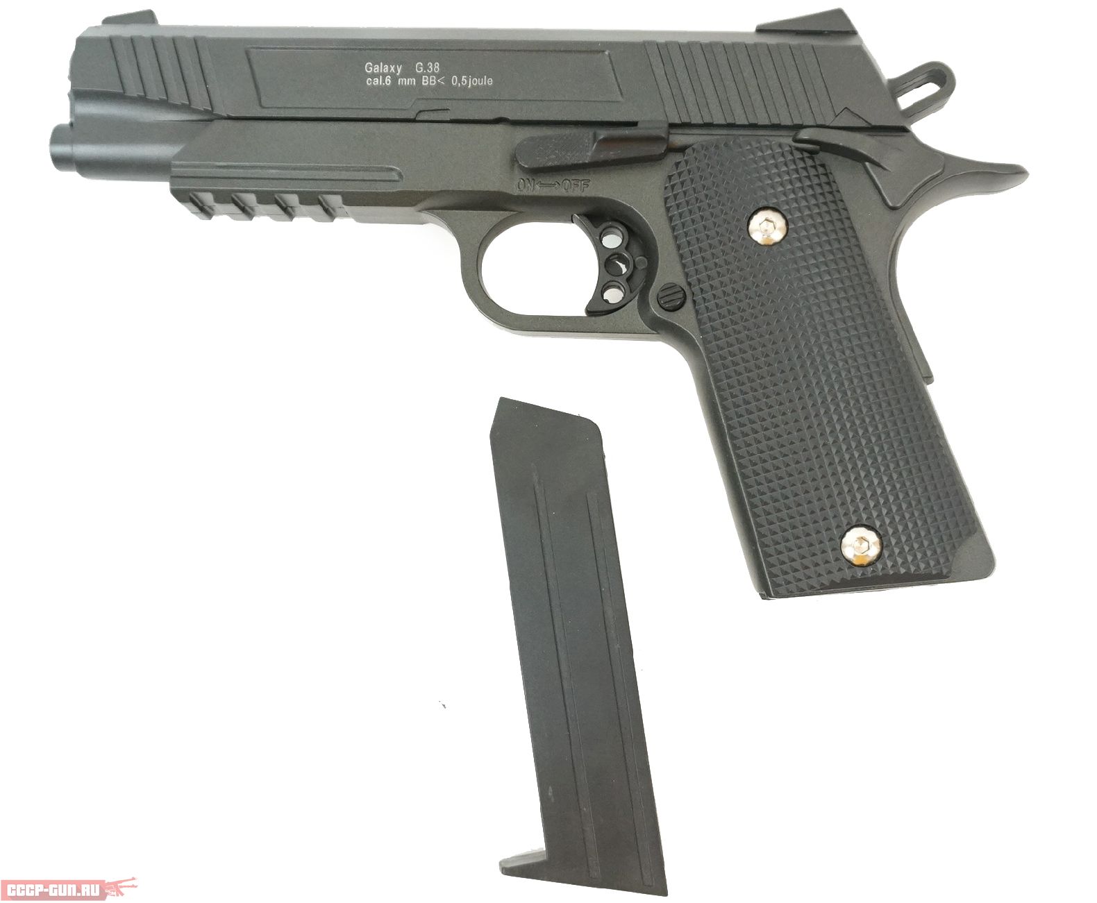 Страйкбольный пистолет Galaxy G.38 (6 мм, Colt 1911) купить. Цена в Москве