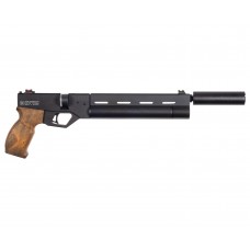 Пневматический пистолет KrugerGun Корсар 6.35 мм (240 мм, D32, редуктор, дерево, с манометром)