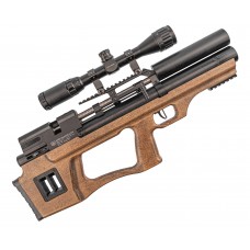 Пневматическая винтовка KrugerGun Снайпер BullPup 6.35 мм (редуктор, дерево, 300 мм, передний взвод)