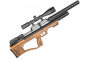 Пневматическая винтовка KrugerGun Снайпер BullPup 6.35 мм (прямоток, дерево L, 580 мм, резервуар 510)