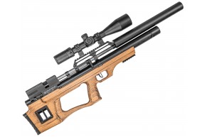 Пневматическая винтовка KrugerGun Снайпер BullPup 6.35 мм (прямоток, дерево, 580 мм, резервуар 510, передний взвод)