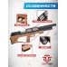 Пневматическая винтовка KrugerGun Снайпер BullPup 6.35 мм (прямоток, дерево L, 500 мм, резервуар 510)