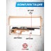 Пневматическая винтовка KrugerGun Снайпер BullPup 5.5 мм (прямоток, дерево, 580 мм, резервуар 510)