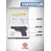 Страйкбольный пистолет Stalker SA230 Spring (6 мм, Sig Sauer P230)
