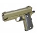 Страйкбольный пистолет Galaxy G.25G (6 мм, Colt 1911, зеленый)