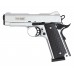 Сигнальный пистолет Курс-С К1911 Compact 5.5 мм (Colt, под патрон 10ТК, хром)