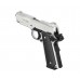 Сигнальный пистолет Курс-С К1911 Compact 5.5 мм (Colt, под патрон 10ТК, хром)