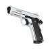 Сигнальный пистолет Курс-С К1911 Compact 5.5 мм (Colt, под патрон 10ТК, хром)
