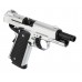 Сигнальный пистолет Курс-С К1911 Compact 5.5 мм (Colt, под патрон 10ТК, хром)