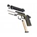 Сигнальный пистолет Курс-С К1911 Compact 5.5 мм (Colt, под патрон 10ТК, хаки)
