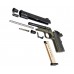 Сигнальный пистолет Курс-С К1911 Classic 5.5 мм (Colt, под патрон 10ТК, хаки)