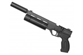 Пневматический пистолет KrugerGun Корсар 6.35 мм (180 мм, D42, редуктор, пластик, с манометром)