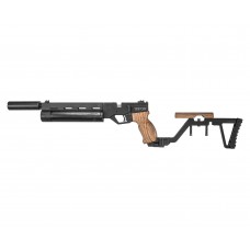Пневматический пистолет KrugerGun Корсар 6.35 мм (240 мм, D42, приклад, редуктор, дерево, с манометром)