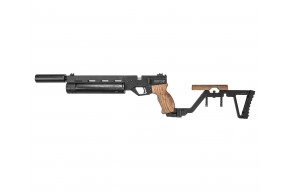 Пневматический пистолет KrugerGun Корсар 6.35 мм (240 мм, D42, приклад, редуктор, дерево, с манометром)