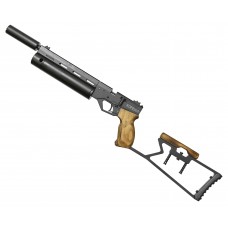 Пневматический пистолет KrugerGun Корсар 5.5 мм (дерево, 240 мм, редуктор, манометр, приклад, D42)