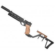 Пневматический пистолет KrugerGun Корсар 6.35 мм (180 мм, d32, редуктор, дерево, приклад, с манометром)