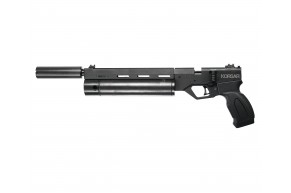 Пневматический пистолет KrugerGun Корсар 6.35 мм (240 мм, D42, прямоток, пластик, с манометром)