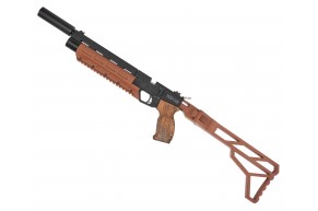 Пневматический пистолет KrugerGun Корсар Hunter Set 5.5 мм (дерево, приклад, цевье, D32, 240 мм, манометр, подарочный набор)