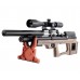 Пневматическая винтовка KrugerGun Снайпер BullPup 6.35 мм (редуктор, передний взвод, дерево, 580 мм, резервуар 510)