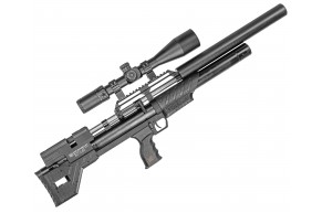 Пневматическая винтовка KrugerGun Снайпер BullPup 6.35 мм (прямоток, пластик, 580 мм, резервуар 510, передний взвод)