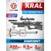 Пневматическая винтовка Kral Puncher Breaker 3S Hunter Set 5.5 мм (пластик, прицел, кольца, насос, модератор, пули, мишени, штуцер, подарочный набор)