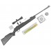 Пневматическая винтовка Hatsan 124 Hunter Set 4.5 мм (прицел, кольца, газовая пружина, мишени, пули, подарочный набор)