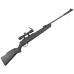 Пневматическая винтовка Hatsan 124 Hunter Set 4.5 мм (прицел, кольца, газовая пружина, мишени, пули, подарочный набор)