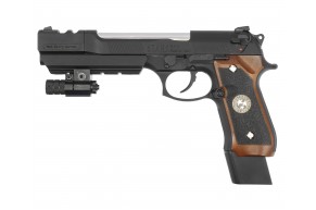Страйкбольный пистолет WE Beretta M92F Biohazard (6 мм, Brown, GBB, Green Gas)