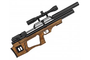 Пневматическая винтовка KrugerGun Снайпер BullPup 6.35 мм (прямоток, дерево, 500 мм, резервуар 510)