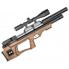 Пневматическая винтовка KrugerGun Снайпер BullPup 5.5 мм (редуктор, дерево, 500 мм, резервуар 510)