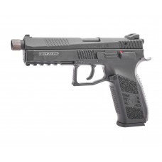 Страйкбольный пистолет KJW CZ P-09 TBC (6 мм, GBB, CO2, резьба)