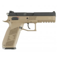 Страйкбольный пистолет KJW CZ P-09 (6 мм, CO2, GBB, Tan)