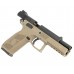 Страйкбольный пистолет KJW CZ P-09 (6 мм, CO2, GBB, Tan)
