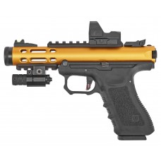 Страйкбольный пистолет WE Galaxy (Gold, 6 мм, GBB, Green Gas, WE-GX01A-GD)