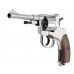 Пневматический револьвер Borner NGT-B 4.5 мм (Наган, Silver)