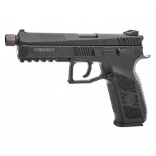 Страйкбольный пистолет KJW CZ P-09 TBC (6 мм, GBB, Green Gas, резьба)