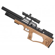 Пневматическая винтовка KrugerGun Снайпер BullPup 6.35 мм (редуктор, дерево L, 500 мм, резервуар 510, передний взвод)