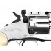 Пневматический револьвер ASG Schofield 6 Silver & Ivory 4.5 мм (пулевой, S&W)