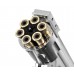 Пневматический револьвер ASG Schofield 6 Silver & Ivory 4.5 мм (пулевой, S&W)
