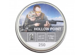 Пули пневматические Borner Hollow Point 4.5 мм (250 шт, 0.58 г)