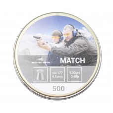 Пули пневматические Borner Match 4.5 мм (500 шт, 0.6 г)