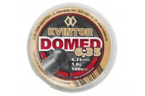 Пули пневматические Квинтор Domed 6.35 мм (100 шт, 1.8 г)