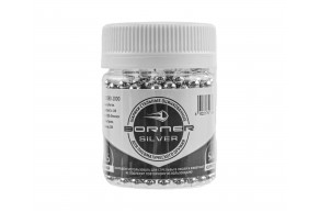 Шарики для пневматики Borner Silver 4.5 мм (500 шт, оцинкованные)
