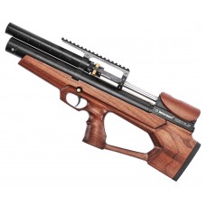Пневматическая винтовка Dobermann Alfa Bull-Pup 5.5 мм (260 мм, дерево, передний взвод, полигональные нарезы)