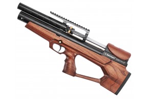 Пневматическая винтовка Dobermann Alfa Bull-Pup 5.5 мм (260 мм, дерево, передний взвод, полигональные нарезы)