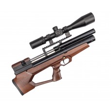 Пневматическая винтовка Dobermann Alfa Bull-Pup 5.5 мм (260 мм, дерево, передний взвод, стандартные нарезы)