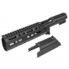 Шасси SAG MK3 для АК (S-20050, 4 слота M-LOK, Weaver, с прорезью)